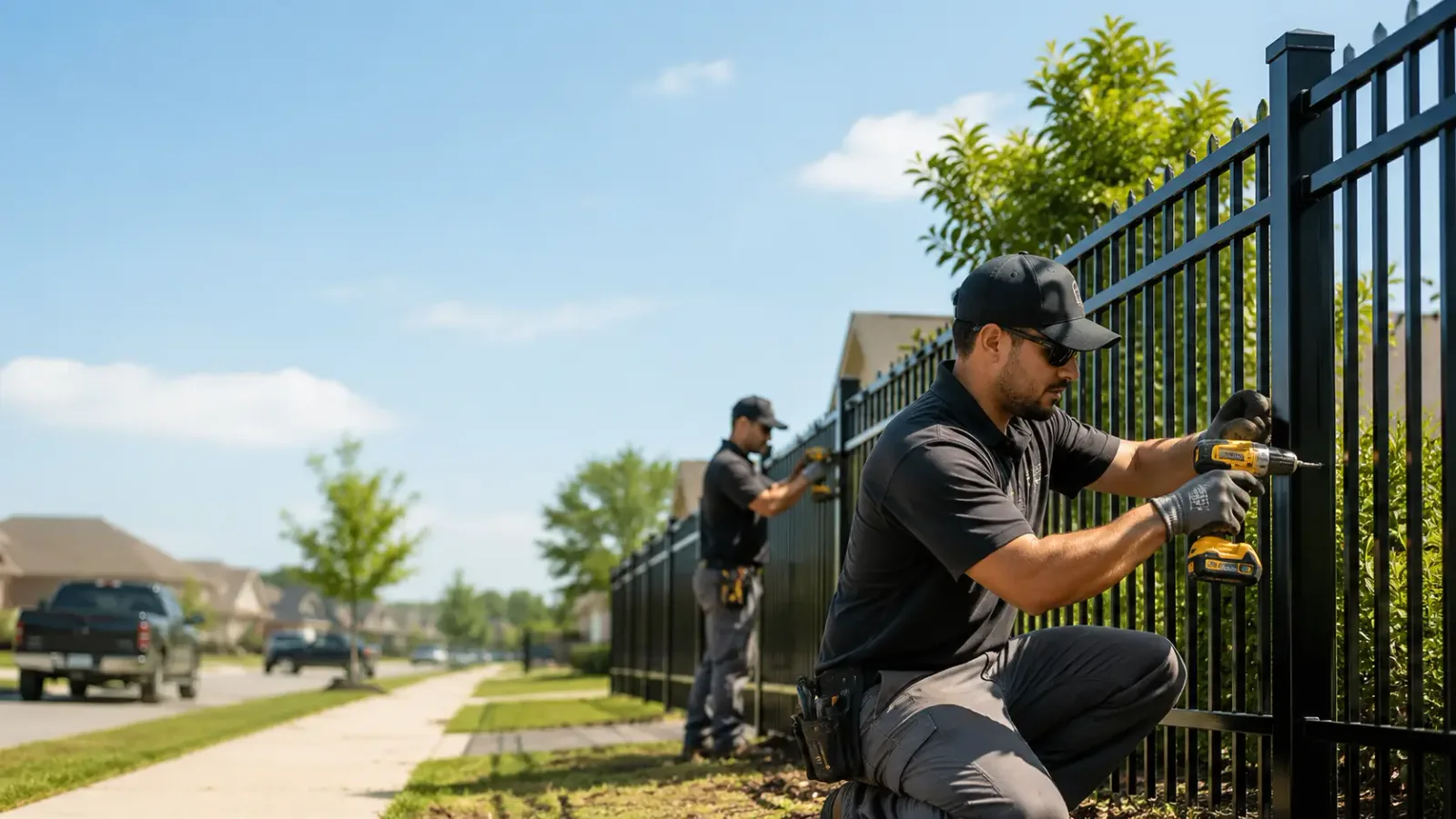 Metal Fence Installation in Lapine, AL